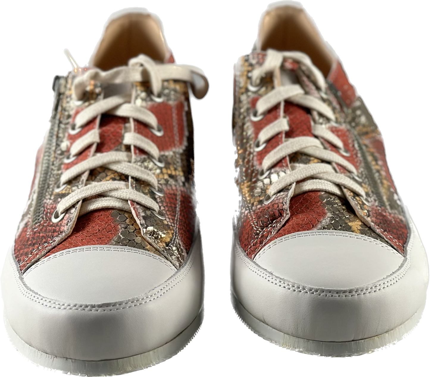 Pitone Lame Red Snake/White