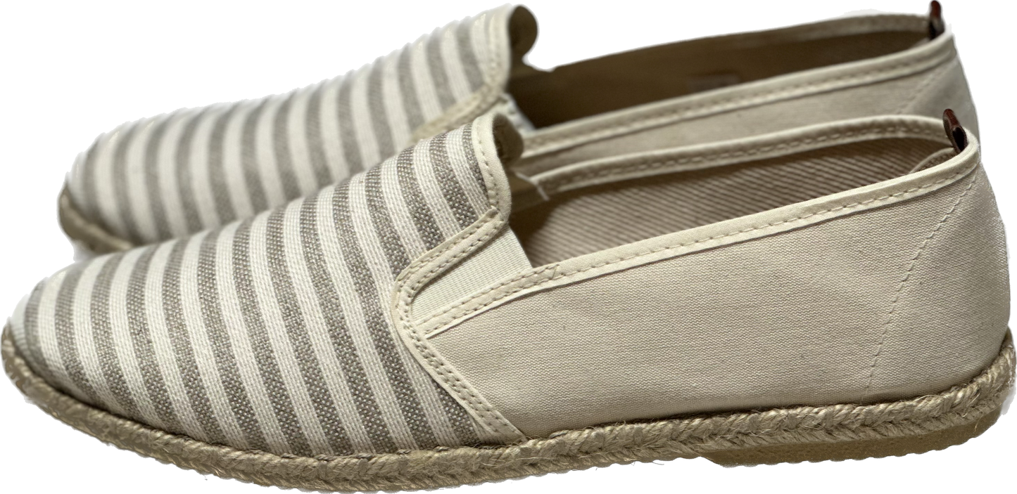 Slip - On (Natural Stripe)