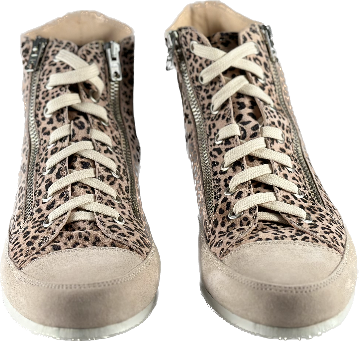 Leopardino Rosa Spotted Suede