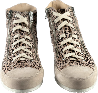 Leopardino Rosa Spotted Suede